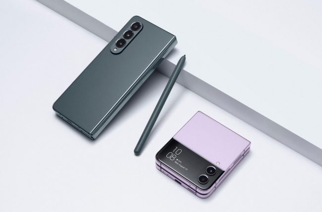 Samsung Galaxy Z Flip4 e Z Fold4: ecco i due nuovi pieghevoli