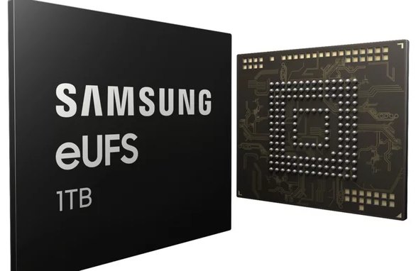 Samsung presenta i chip di memoria embedded da 1 TB eUFS 2.1