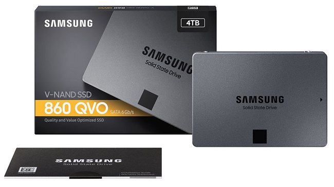 Samsung lancia i suoi nuovi SSD 860 QVO, anche in Italia da dicembre