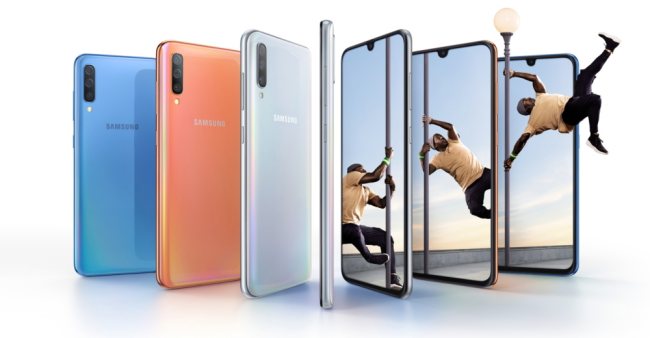 Samsung presenta il Galaxy A70, nuovo smartphone di fascia media