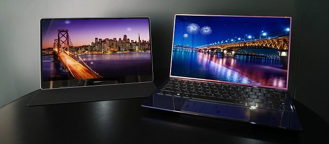 Samsung inizia a produrre pannelli OLED da 13,3 a 16 pollici per i notebook