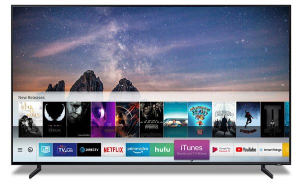 Apple iTunes e AirPlay 2 sbarcano sui nuovi televisori Samsung