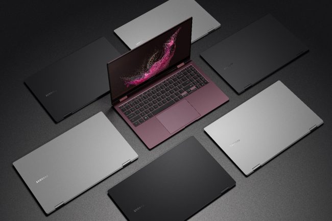 Notebook Samsung Galaxy Book2 Pro con processore Intel Alder Lake e grafica Arc