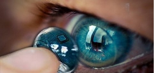 Samsung, lenti a contatto intelligenti con antenna e fotocamera