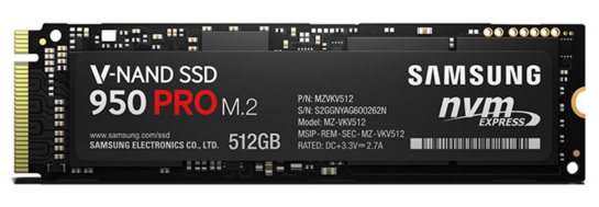 Samsung lancia i suoi SSD 950 Pro: oltre 2 GB/s in lettura