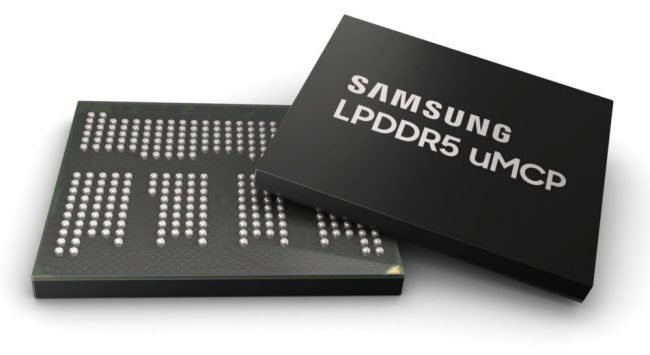 Samsung realizza un chip con memoria RAM e storage UFS 3.1 integrati