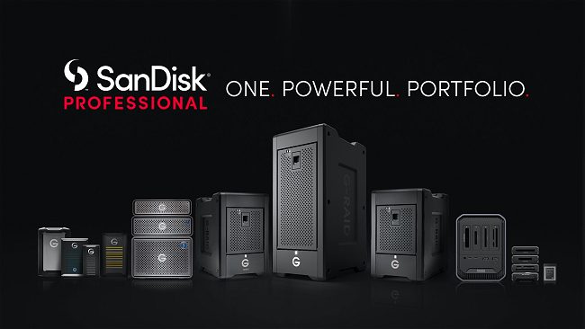 Western Digital presenta il nuovo marchio SanDisk Professional, Flash Embedded UFS 3.1 e tre SSD