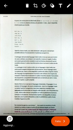 Scanner documenti cellulare: le migliori applicazioni