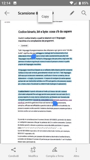 Scanner documenti cellulare: le migliori applicazioni