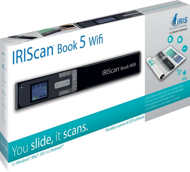 Scanner portatile: IRIScan Book 5
