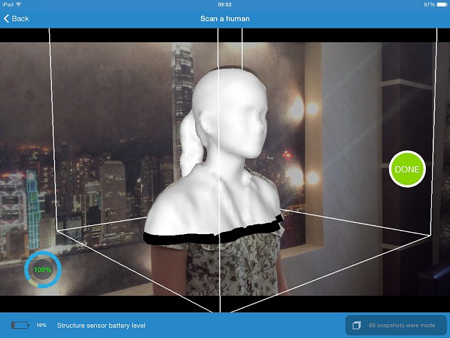 3D-сканирование для Android и iOS: 123D-структура захвата