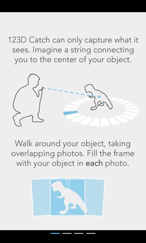Scansione 3D con Android e iOS: 123D Catch e Structure