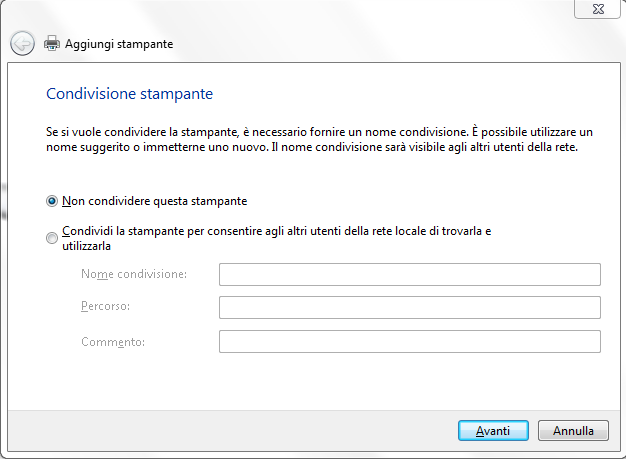 Scansione documenti da stampante a PC con WSD