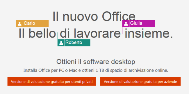 Come scaricare Office 2016 e provare la nuova suite per l'ufficio