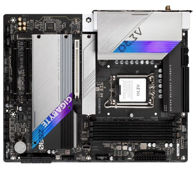 Gigabyte presenta le schede madri Z690 per i processori Intel Alder Lake