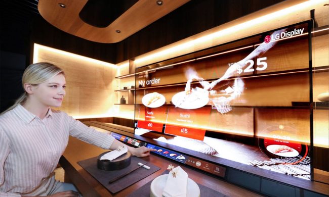 LG Display: in arrivo i nuovi pannelli OLED trasparenti