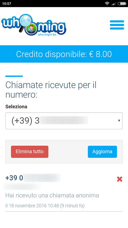 Scoprire numero privato o sconosciuto, come si fa