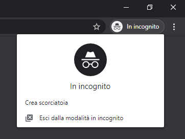 Chrome facilita la navigazione in incognito da desktop