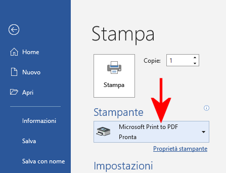 Come scrivere testo nascosto in Word