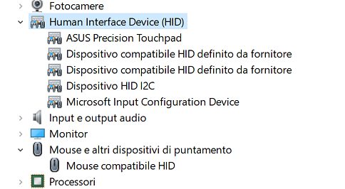 Lo scrolling con due dita non funziona in Windows 10