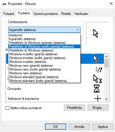 Lo scrolling con due dita non funziona in Windows 10