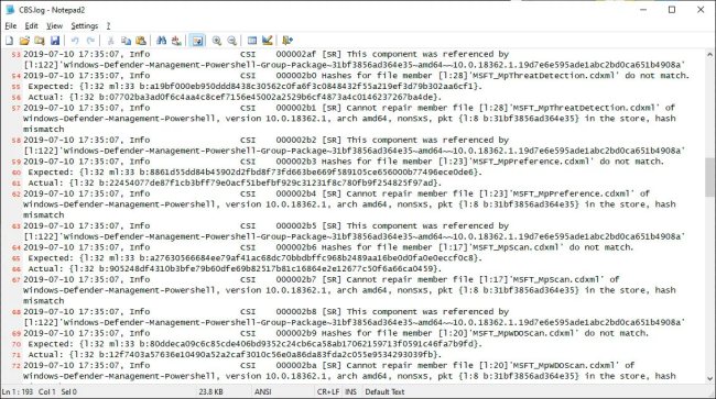 Windows 10: l'utilità SFC segnala problemi con Windows Defender