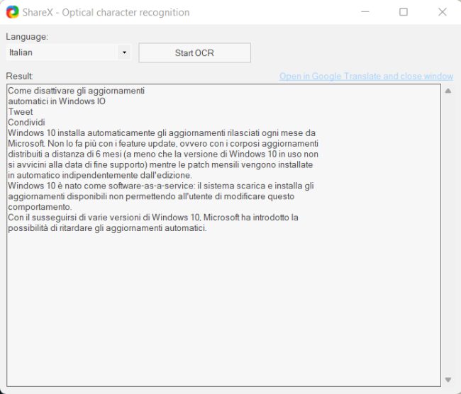 ShareX, uno dei migliori programmi per registrare lo schermo del PC