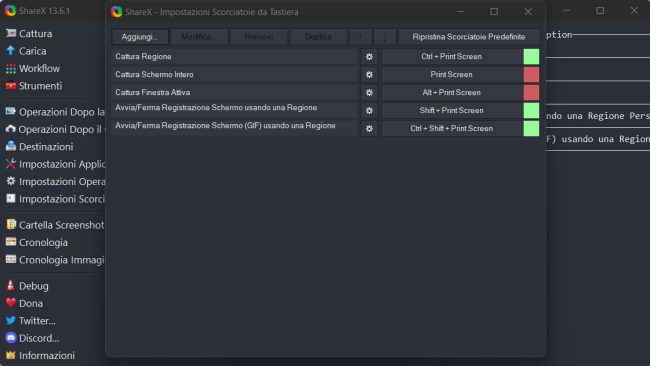 ShareX, uno dei migliori programmi per registrare lo schermo del PC