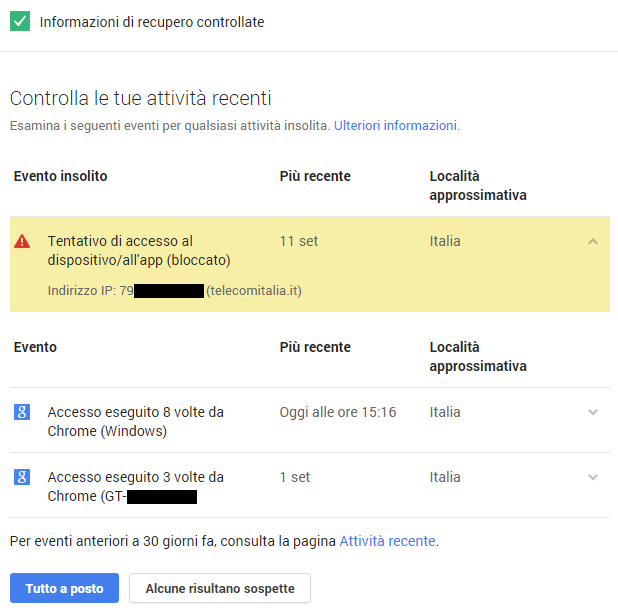 Sicurezza account Google: come proteggersi dagli attacchi