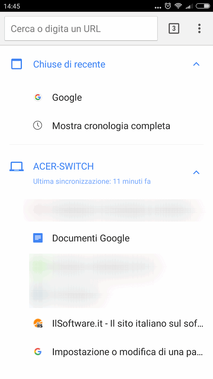 Sincronizzare Chrome, cosa significa accedere ai dati da più dispositivi