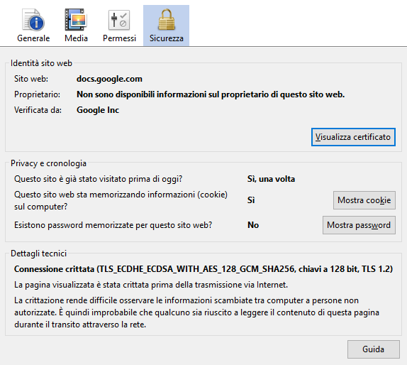 Sito sicuro su Chrome e Firefox, che cosa significa