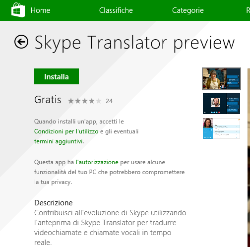 Skype Translator, download e prova del traduttore universale