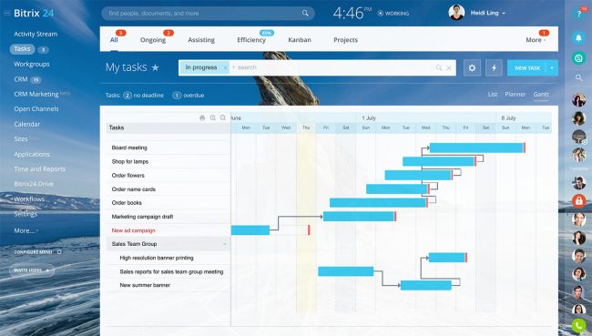 Bitrix24: smart working e lavoro in team senza limitazioni fino alla fine dell'emergenza Coronavirus