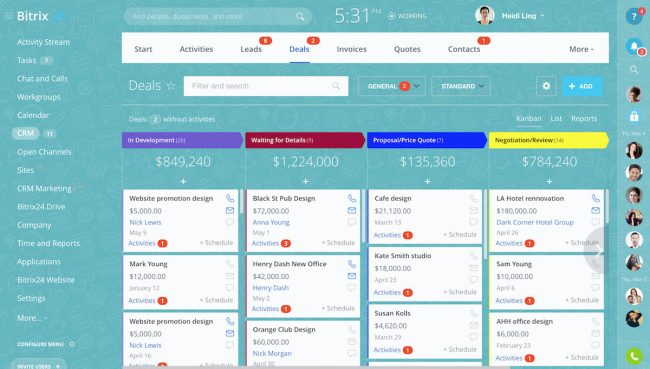 Bitrix24: smart working e lavoro in team senza limitazioni fino alla fine dell'emergenza Coronavirus