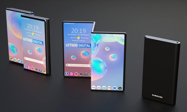 I futuri smartphone Samsung si piegheranno addirittura in tre parti