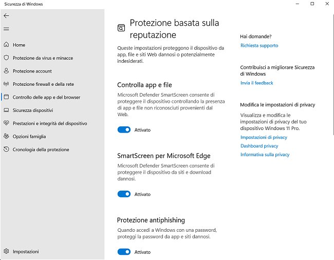 SmartScreen: cos'è e come funziona in Windows 10 e 11