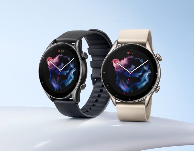 Nuovi smartwatch Amazfit GTR 3 Pro, GTR 3 e GTS 3