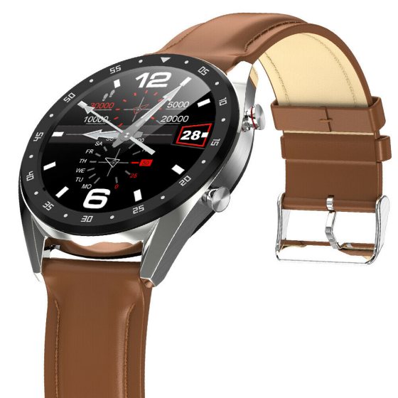 Smartwatch Bluetooth Microwear L7: display da 1,3 pollici, ECG, certificazione IP68