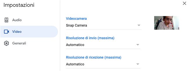 Snap Camera: come usare i filtri su Zoom, Meet e Teams