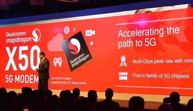 Prima connessione 5G in Italia con un prototipo di smartphone basato su modem Snapdragon X50