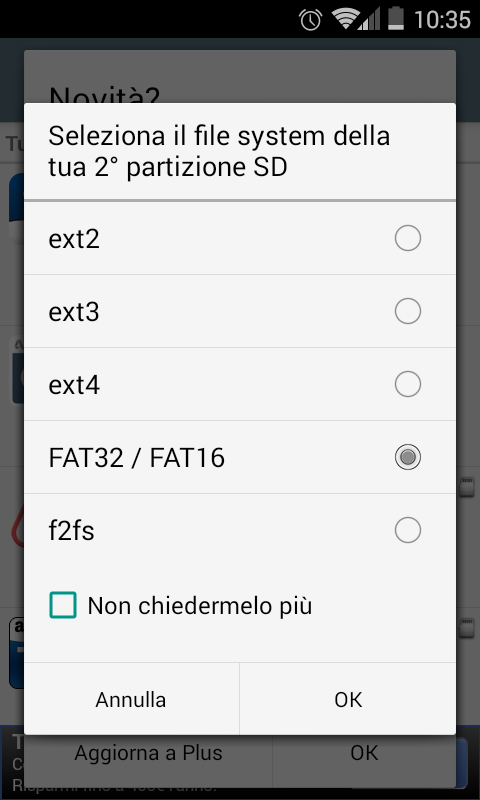 Risolvere l'errore Spazio insufficiente sul dispositivo Android