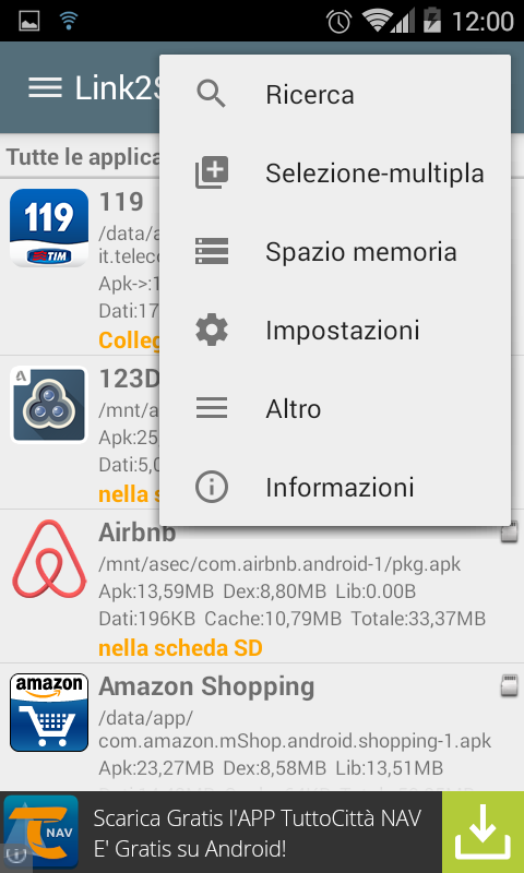 Risolvere l'errore Spazio insufficiente sul dispositivo Android