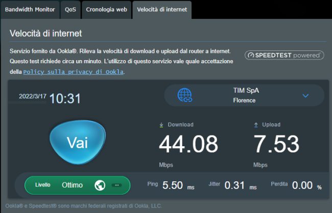 Speed test, verificare la velocità della connessione in modo rapido
