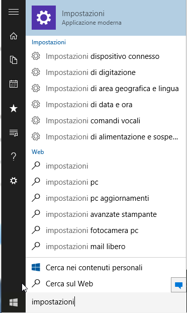 Spostare applicazioni e stabilire dove salvare i file in Windows 10