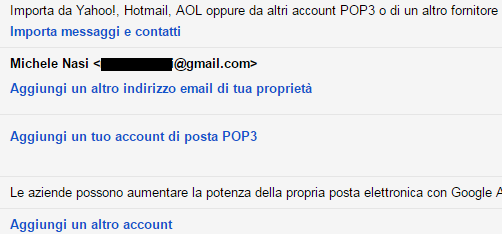 Spostare email da altri account a Gmail o Outlook.com