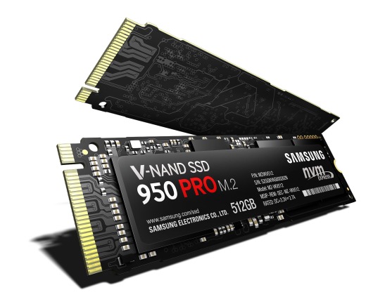 Samsung, SSD 950 Pro superveloce e 4 TB nel 2016