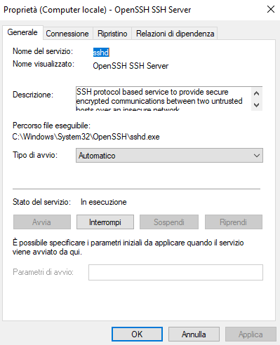 SSH e SFTP, come creare un server sicuro in Windows 10