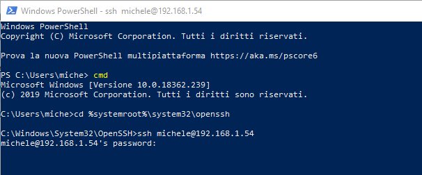 SSH e SFTP, come creare un server sicuro in Windows 10