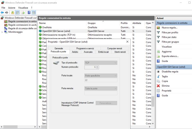 SSH e SFTP, come creare un server sicuro in Windows 10