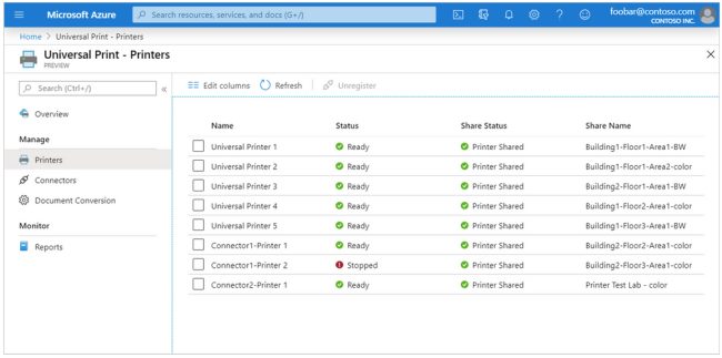 Microsoft Universal Print, soluzione di stampa basata sul cloud